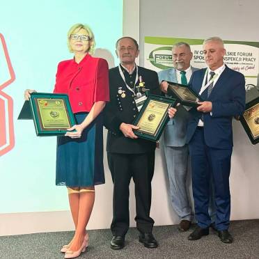 Honorowe odznaczenie dla prof. Kingi Polańskiej